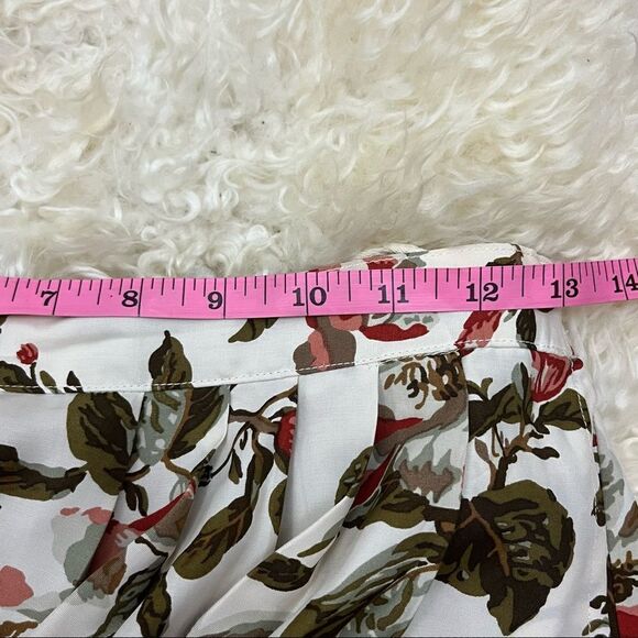 Vintage 80’s/ 90’s Handmade Skirt Set Autumn Floral Print S - Picture 10 of 11